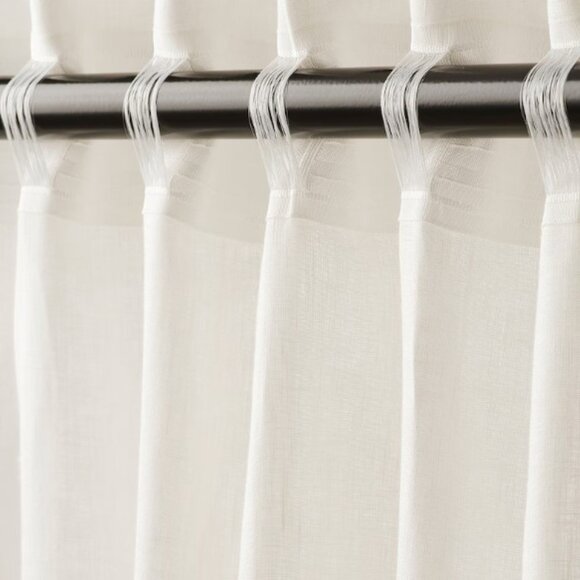 4 PANELS - IKEA DYTÅG Curtains, white/with heading tape - Picture 4 of 9